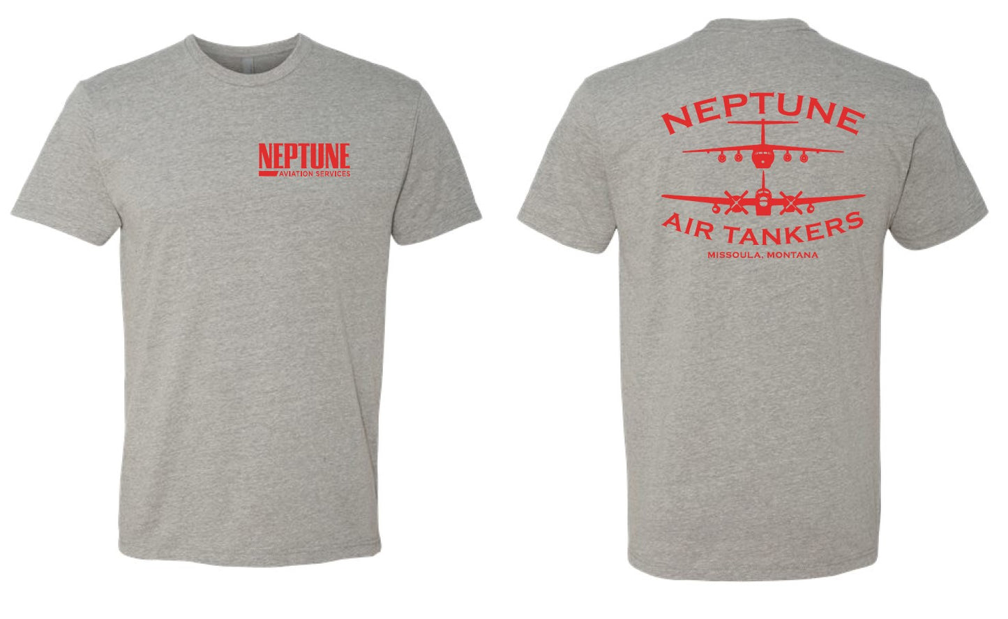 "Neptune Tanker" Tee - Grey